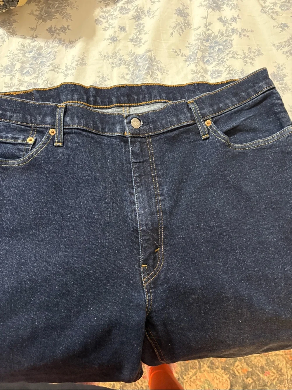 Levi's Men's Light Blue Straight Jeans